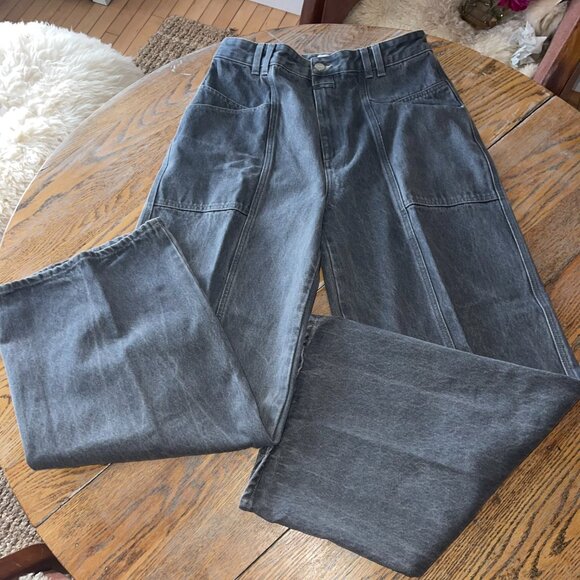 CLOSED organic cotton wide leg jeans/excellent condition/32(waist 15.5" across) - Picture 2 of 7